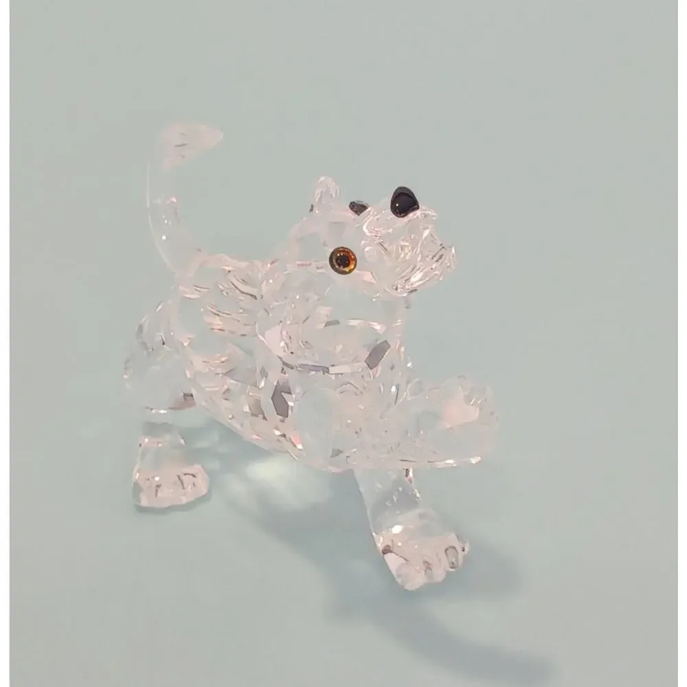 Swarovski Lion Cub Crystal Figurine 216460 Made in Austria Animal